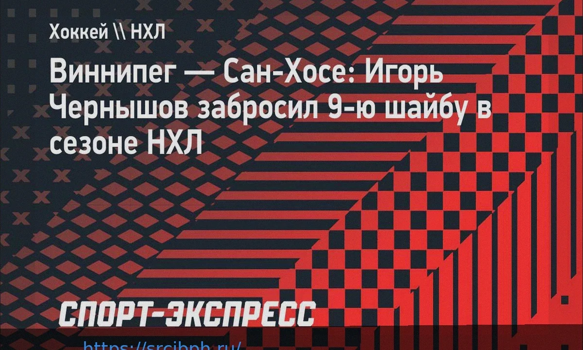 Чернышов сравнял счет в матче НХЛ